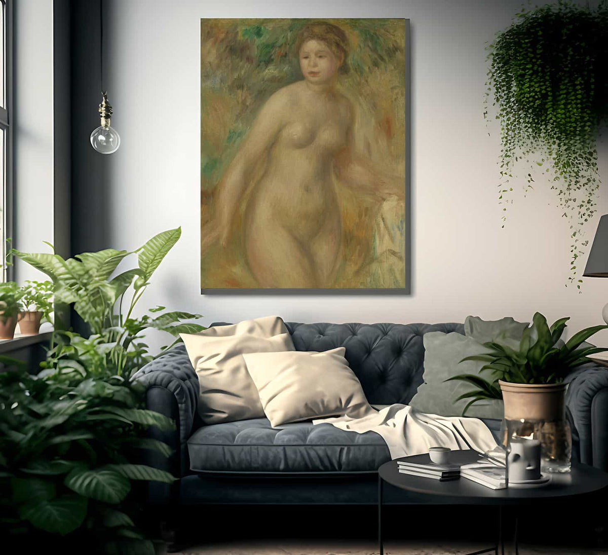 Nude 1 By Pierre Auguste Renoir Fine Art Print