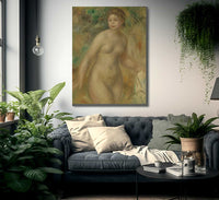 Nude 1 By Pierre Auguste Renoir Fine Art Print