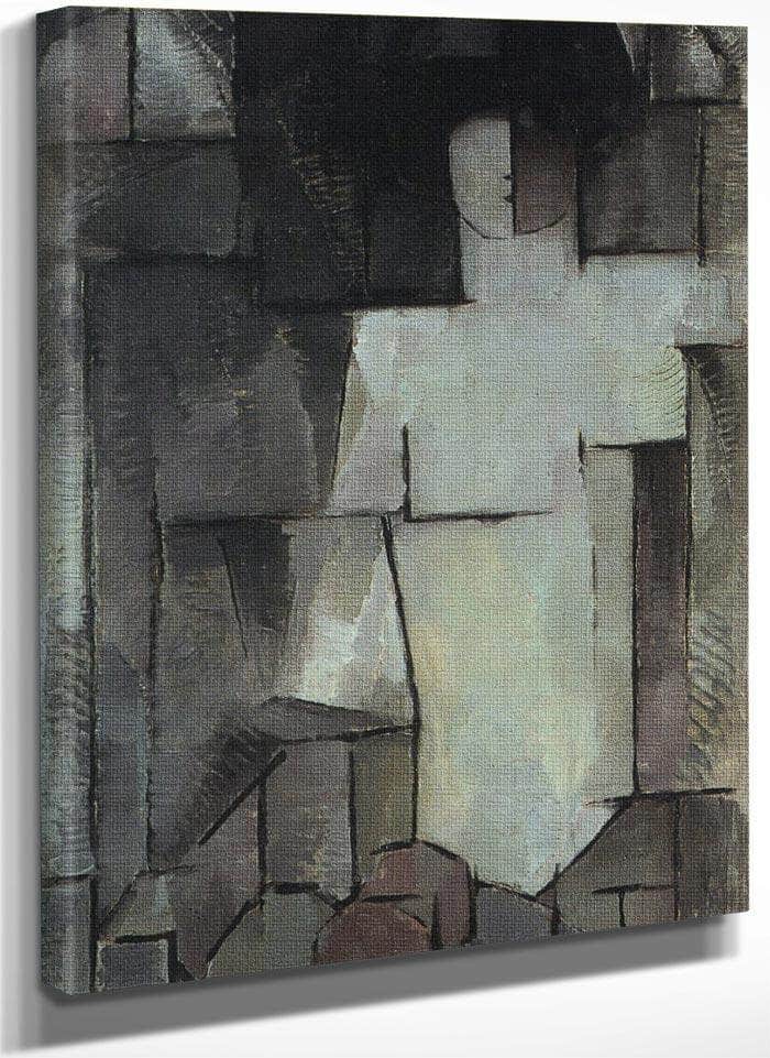 Nude 1911 1912 Oil On Canvas 1400X980Mm Haags Gemeentenmuseum By Piet Mondrian Fine Art Print