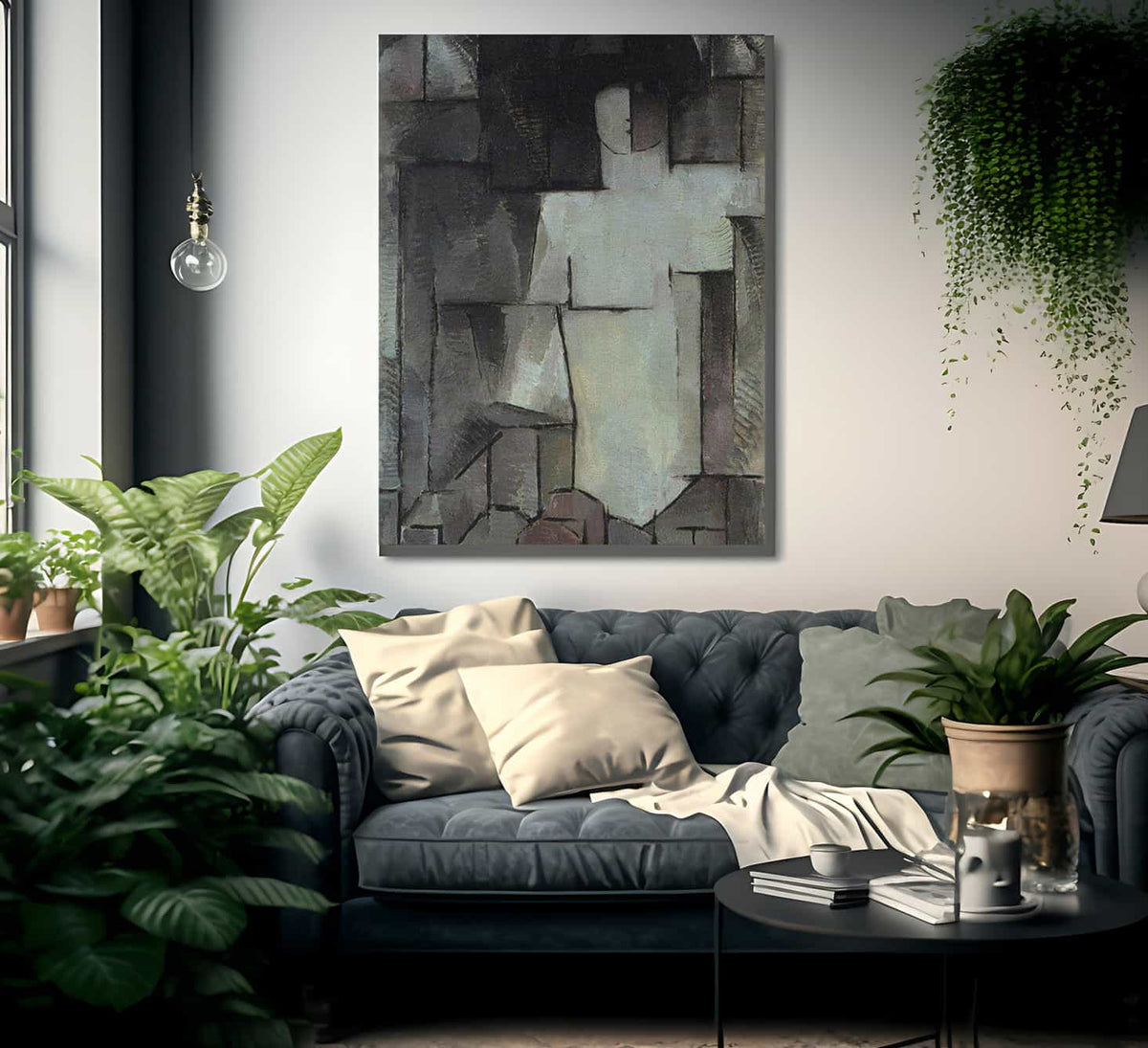 Nude 1911 1912 Oil On Canvas 1400X980Mm Haags Gemeentenmuseum By Piet Mondrian Fine Art Print