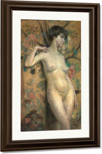 Nude Against Screen By Alice Pike Barney Fine Art Print