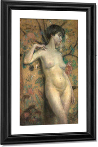 Nude Against Screen By Alice Pike Barney Fine Art Print