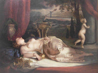 Nude Asleep By William Etty Fine Art Print