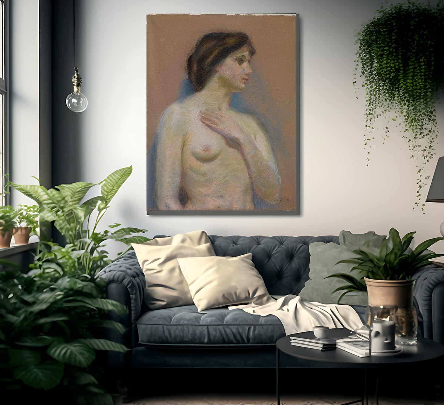 Nude By Alice Pike Barney Fine Art Print