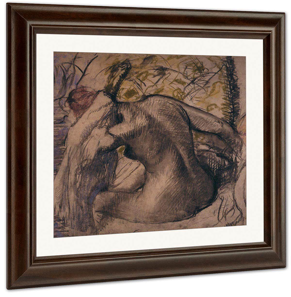 Nude By Edgar Degas Fine Art Print