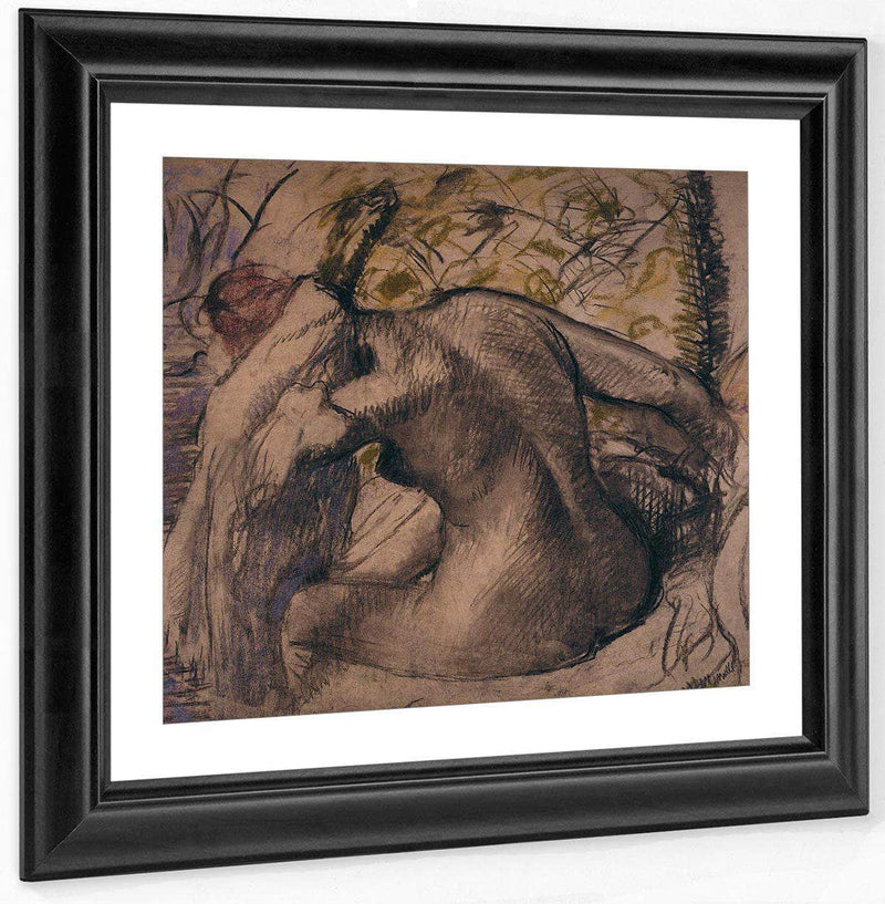 Nude By Edgar Degas Fine Art Print