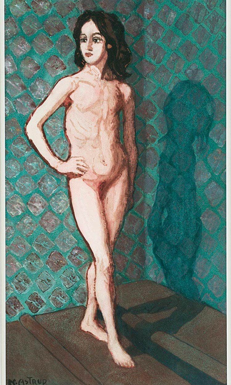 Nude By Nicolai Astrup Fine Art Print