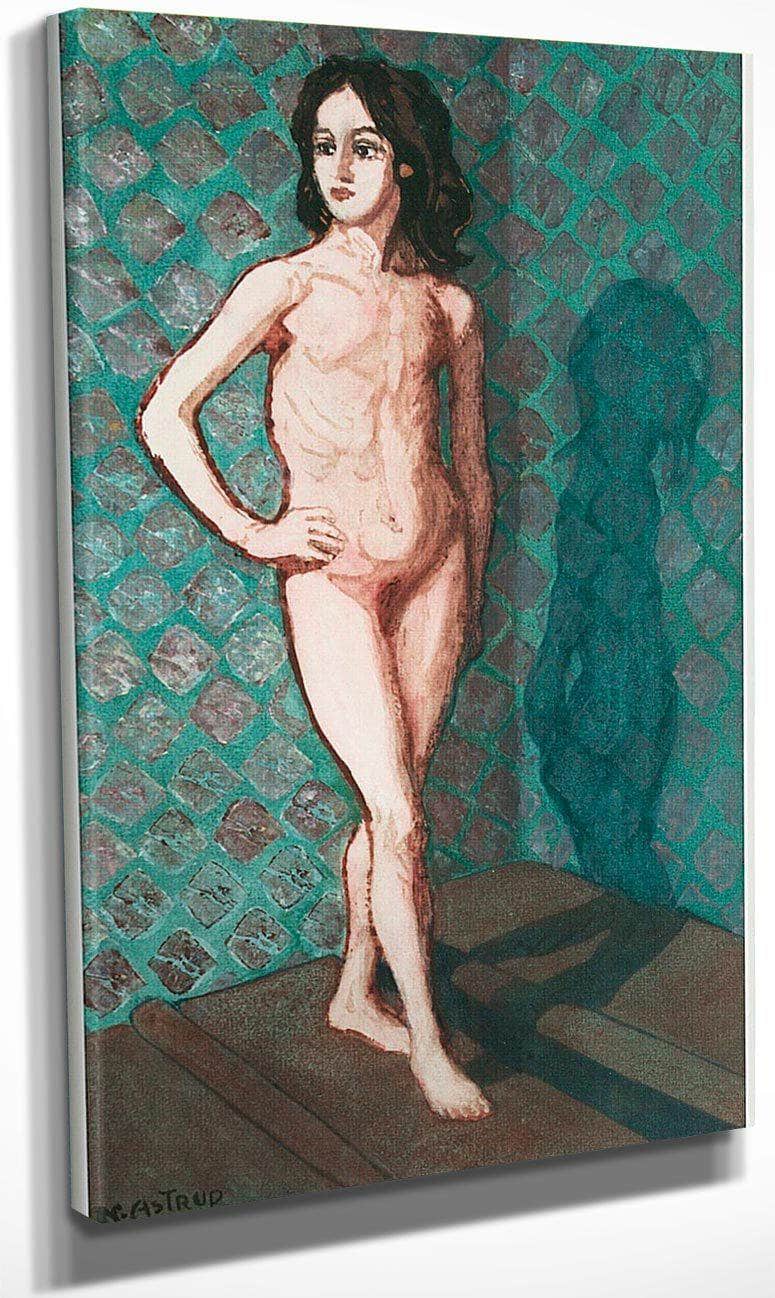 Nude By Nicolai Astrup Fine Art Print