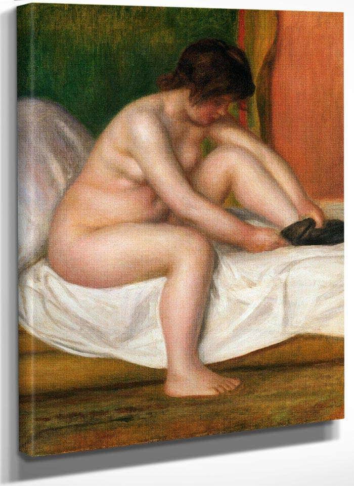 Nude By Pierre August Renoir Fine Art Print