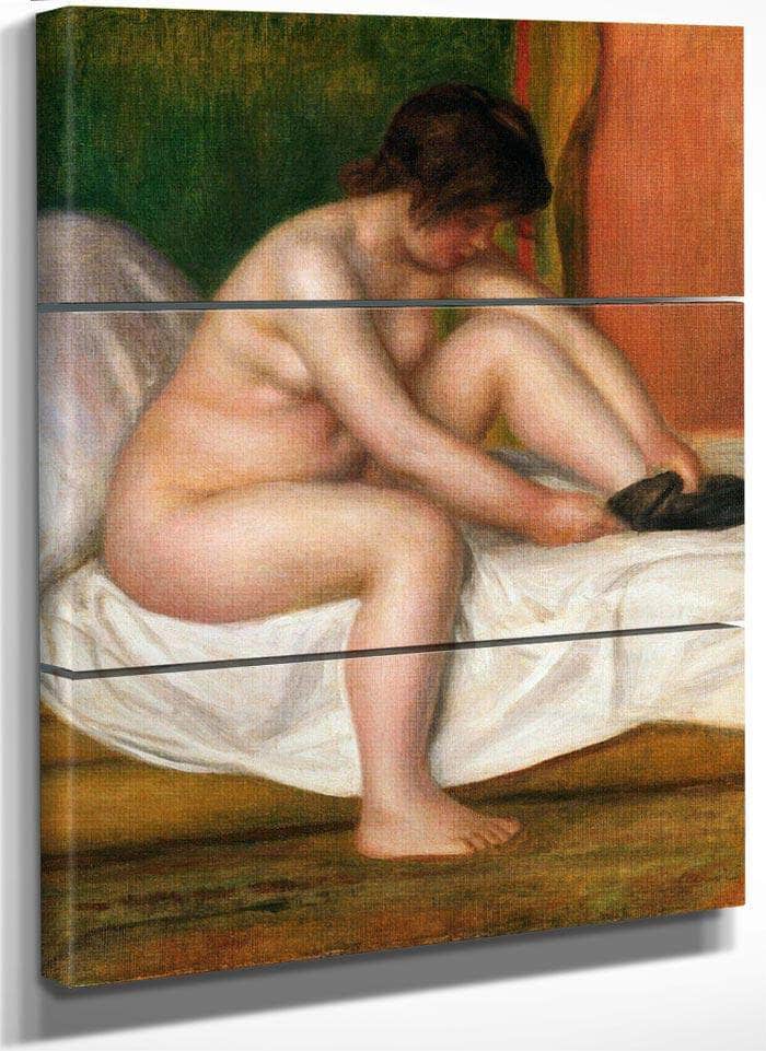 Nude By Pierre August Renoir Fine Art Print
