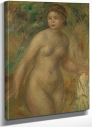 Nude By Pierre Auguste Renoir Fine Art Print