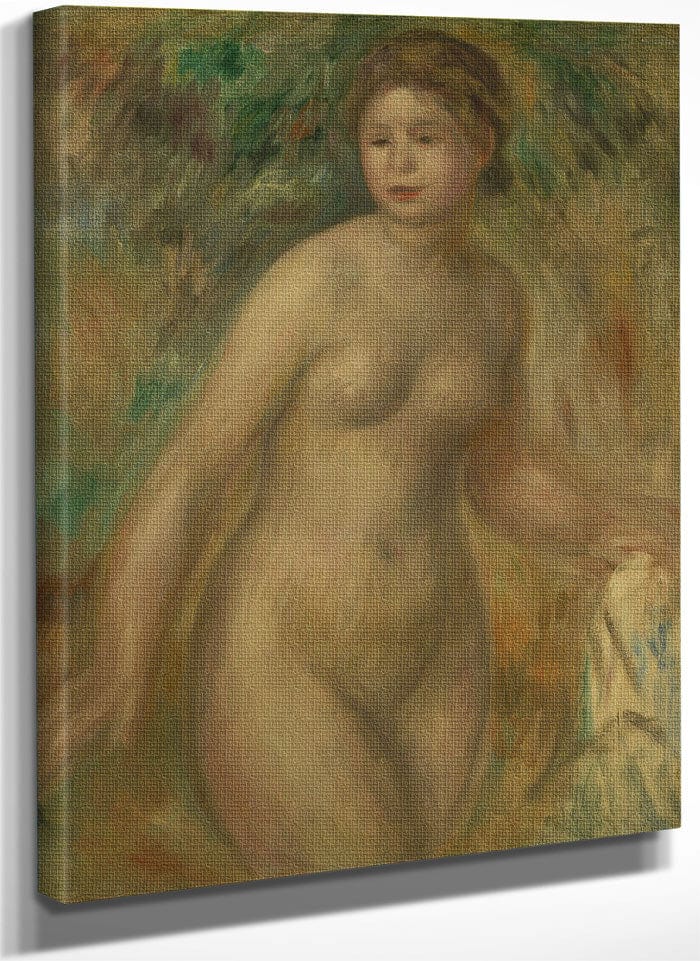 Nude By Pierre Auguste Renoir Fine Art Print