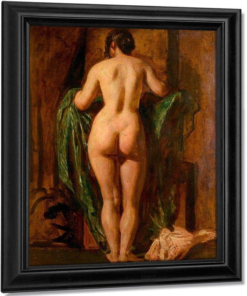 Nude Female Figure By William Etty Fine Art Print