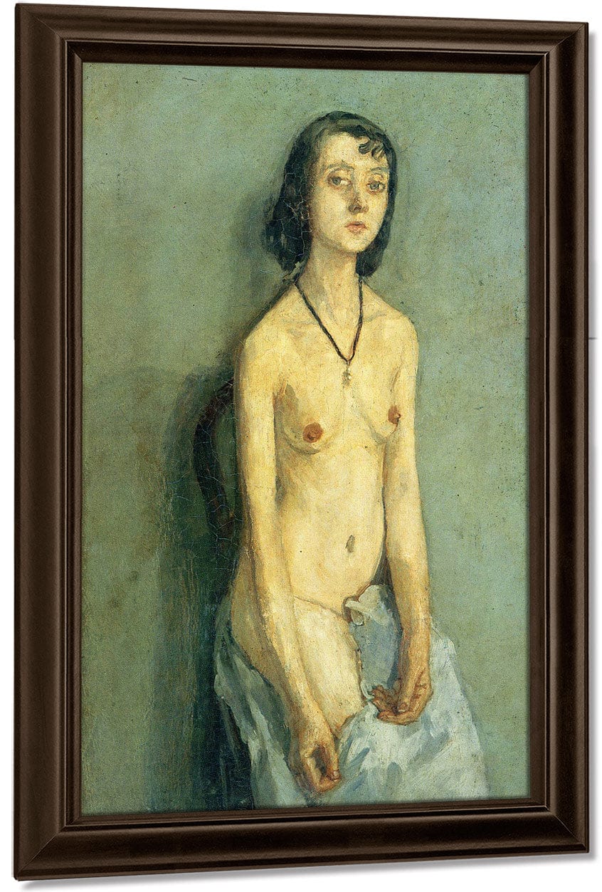 Nude Girl 1910 By Gwendolen Mary John Fine Art Print