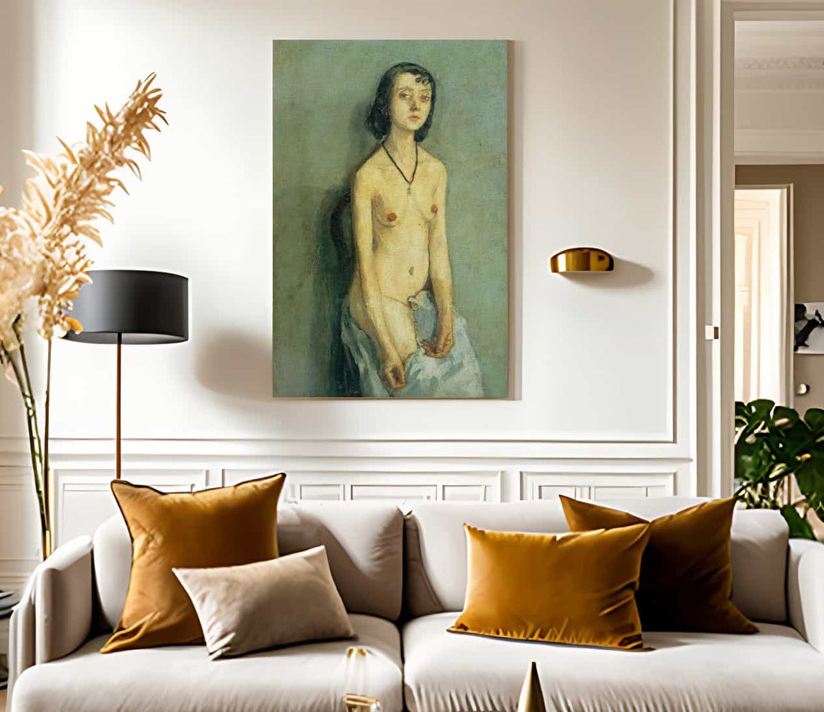 Nude Girl 1910 By Gwendolen Mary John Fine Art Print