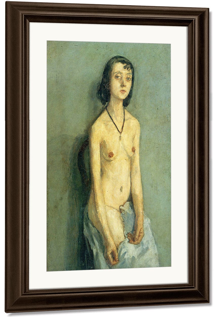 Nude Girl 1910 By Gwendolen Mary John Fine Art Print