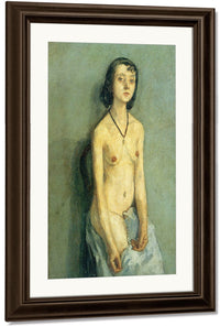 Nude Girl 1910 By Gwendolen Mary John Fine Art Print