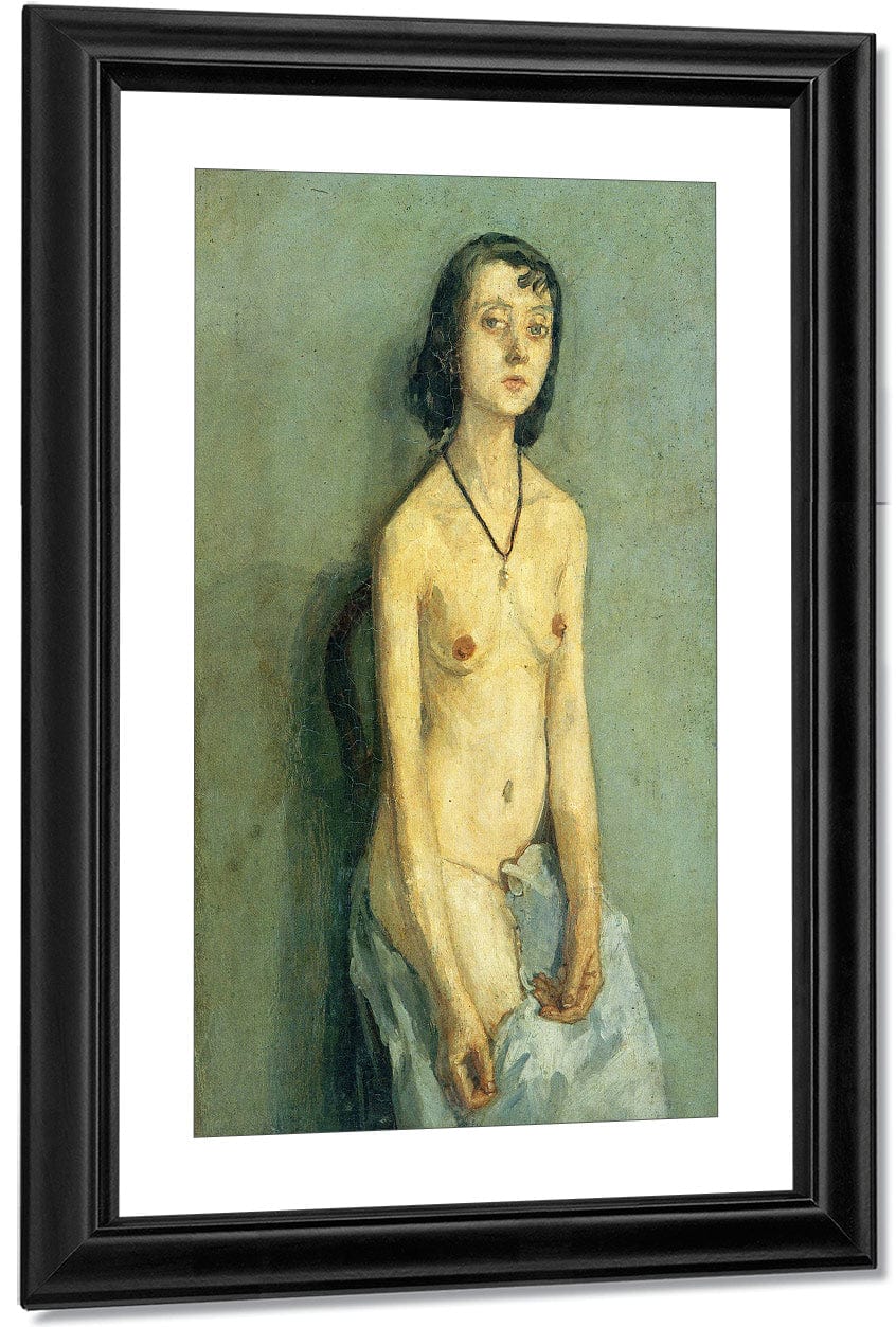 Nude Girl 1910 By Gwendolen Mary John Fine Art Print