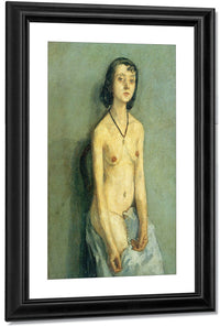 Nude Girl 1910 By Gwendolen Mary John Fine Art Print