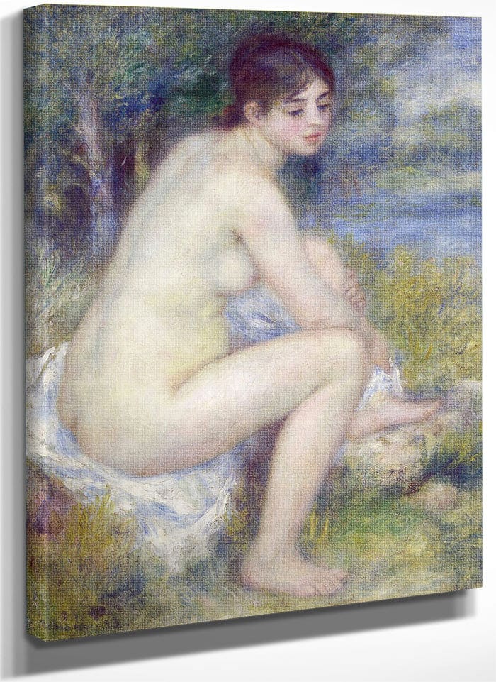 Nude In A Landscape 1 By Pierre Auguste Renoir Fine Art Print
