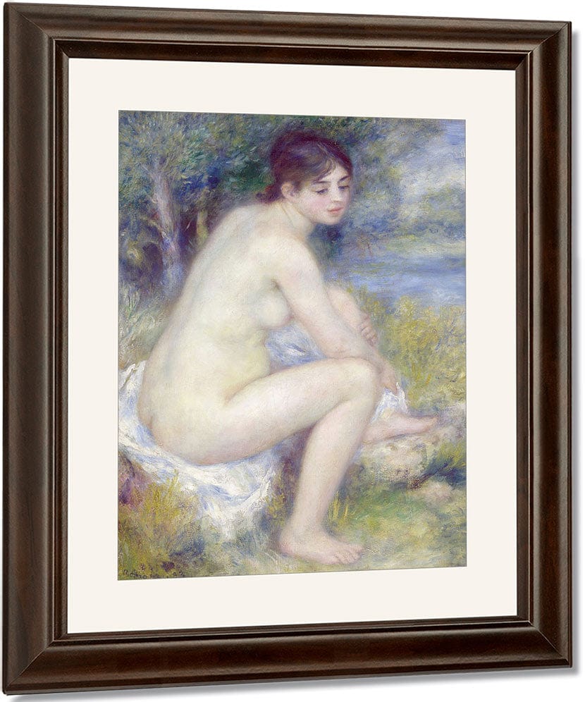 Nude In A Landscape 1 By Pierre Auguste Renoir Fine Art Print