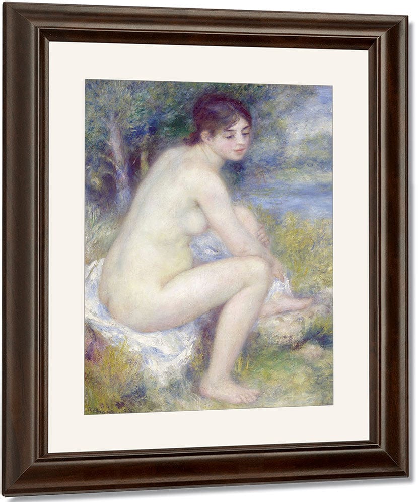 Nude In A Landscape 2 By Pierre Auguste Renoir Fine Art Print