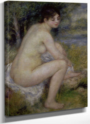 Nude In A Landscape By Pierre Auguste Renoir Fine Art Print