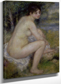 Nude In A Landscape By Pierre Auguste Renoir Fine Art Print