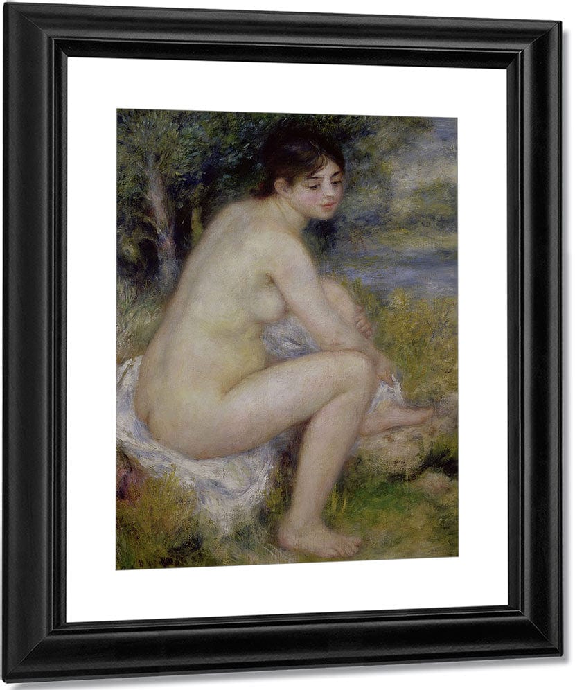 Nude In A Landscape By Pierre Auguste Renoir Fine Art Print