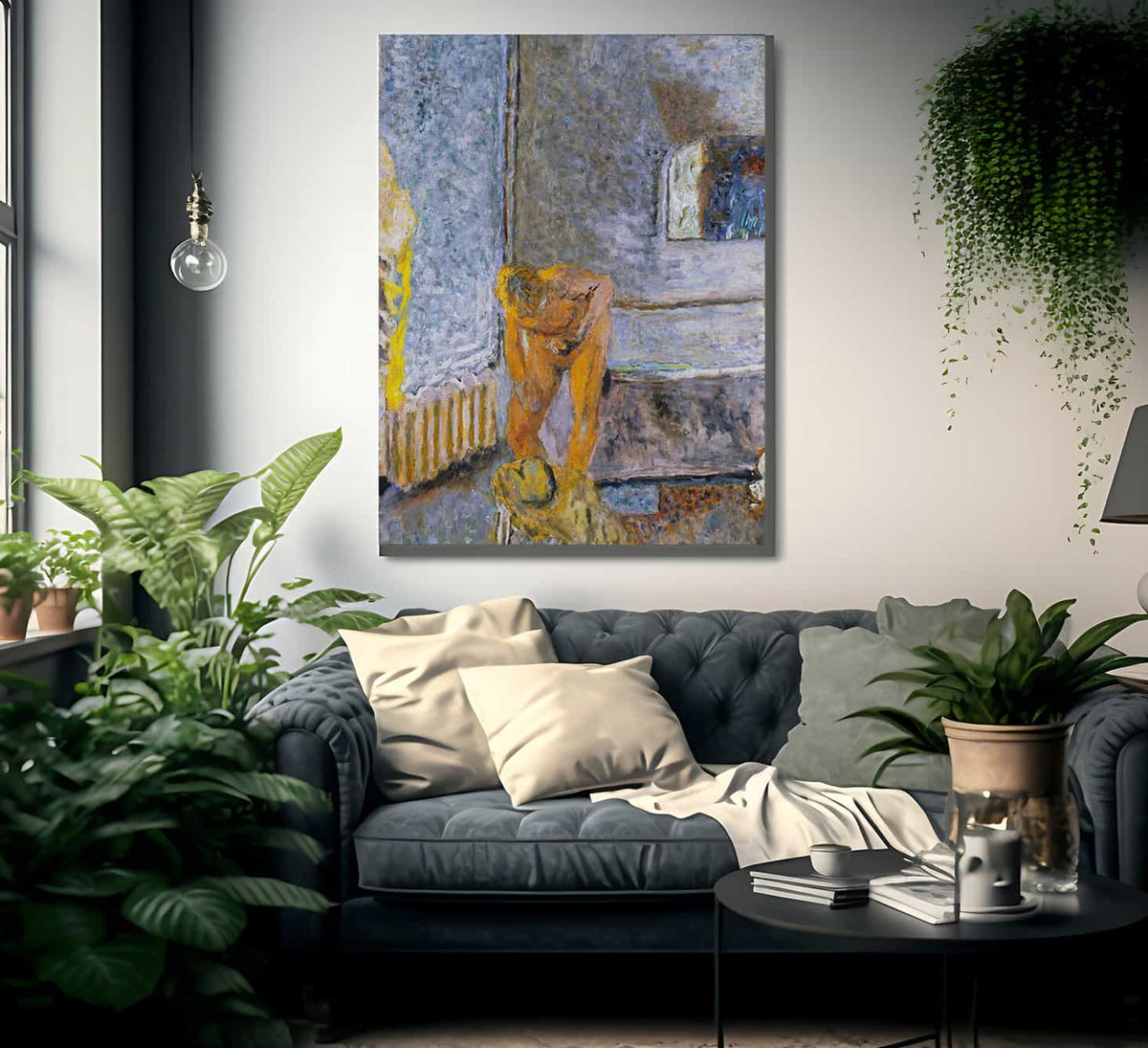 Nude In An Interior By Pierre Bonnard Fine Art Print