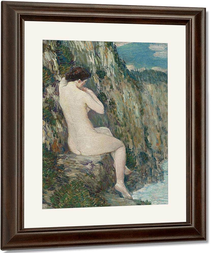 Nude In The Water By Pierre Auguste Renoir Fine Art Print