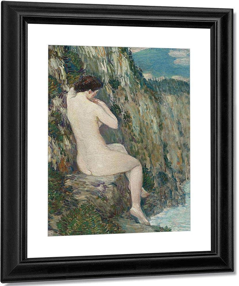 Nude In The Water By Pierre Auguste Renoir Fine Art Print