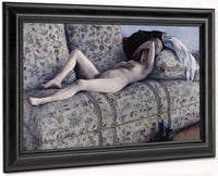 Nude On A Couch By Gustave Caillebotte Fine Art Print