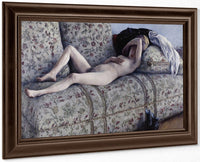 Nude On A Couch By Gustave Caillebotte Fine Art Print