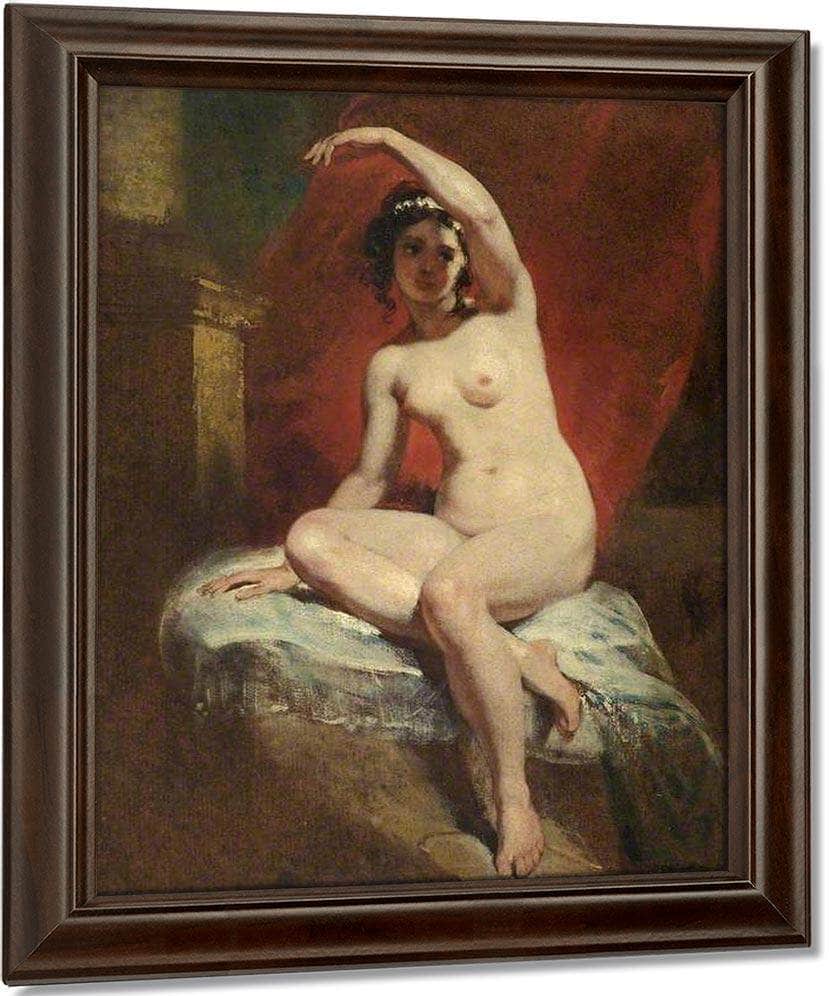 Nude Study 8 By William Etty Fine Art Print