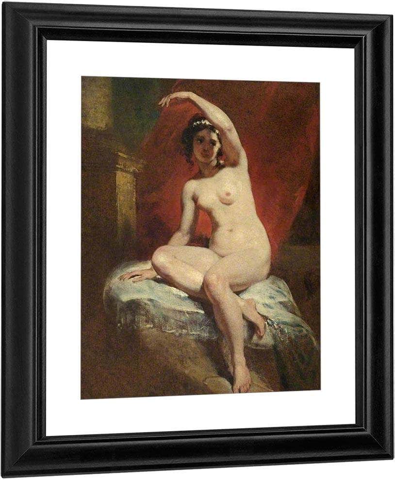 Nude Study 8 By William Etty Fine Art Print
