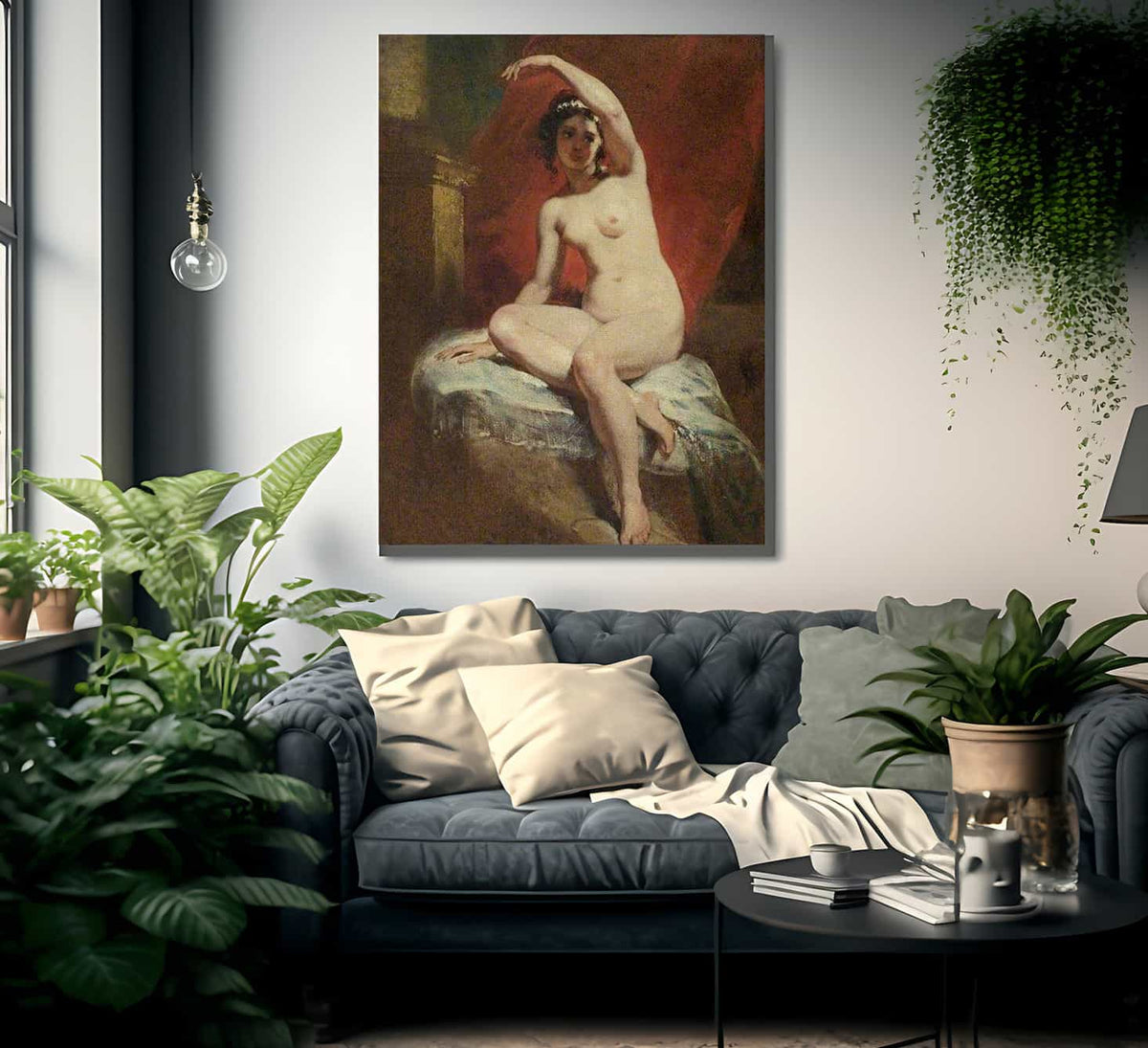 Nude Study 8 By William Etty Fine Art Print
