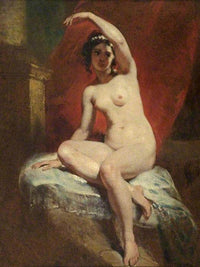 Nude Study 8 By William Etty Fine Art Print