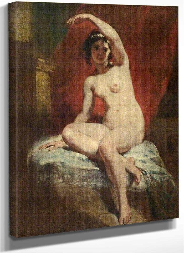 Nude Study 8 By William Etty Fine Art Print