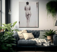 Nude Study By Florine Stettheimer Fine Art Print