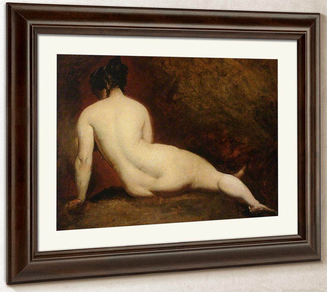 Nude Study By William Etty Fine Art Print
