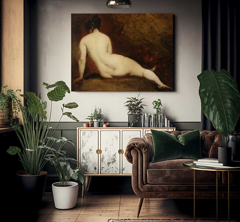 Nude Study By William Etty Fine Art Print