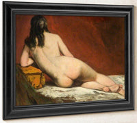 Nude Study Of A Reclining Woman By William Etty Fine Art Print