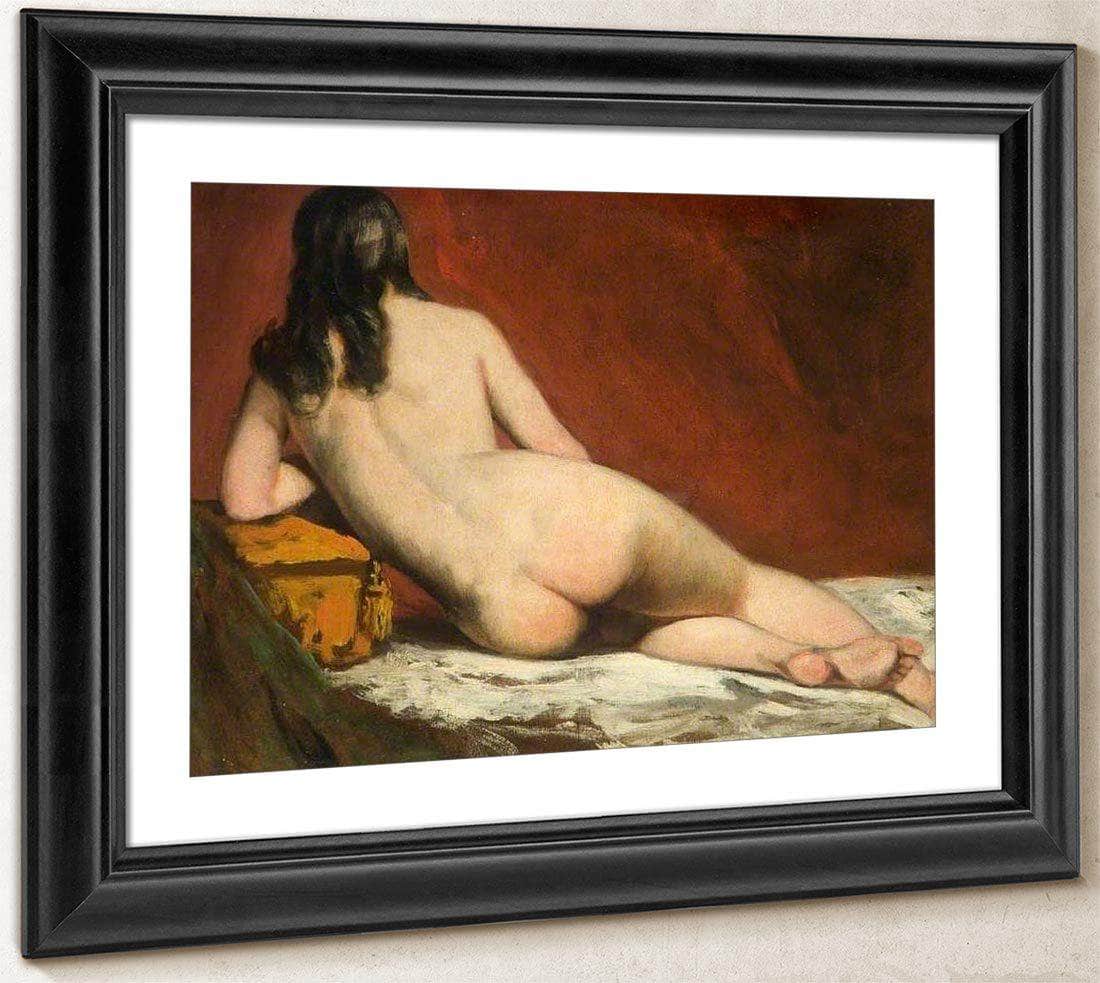 Nude Study Of A Reclining Woman By William Etty Fine Art Print
