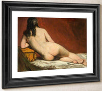Nude Study Of A Reclining Woman By William Etty Fine Art Print