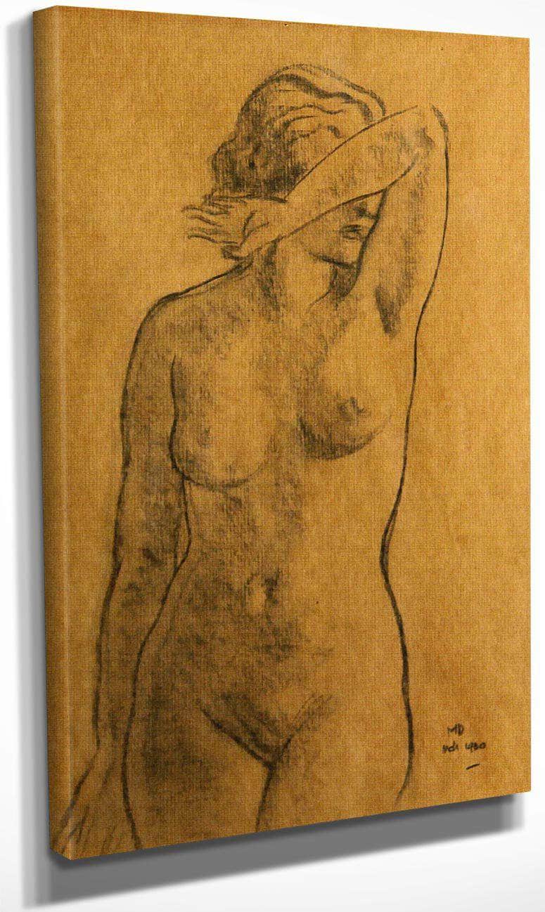 Nude Torso By Maynard Dixon Fine Art Print