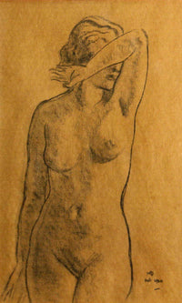 Nude Torso By Maynard Dixon Fine Art Print