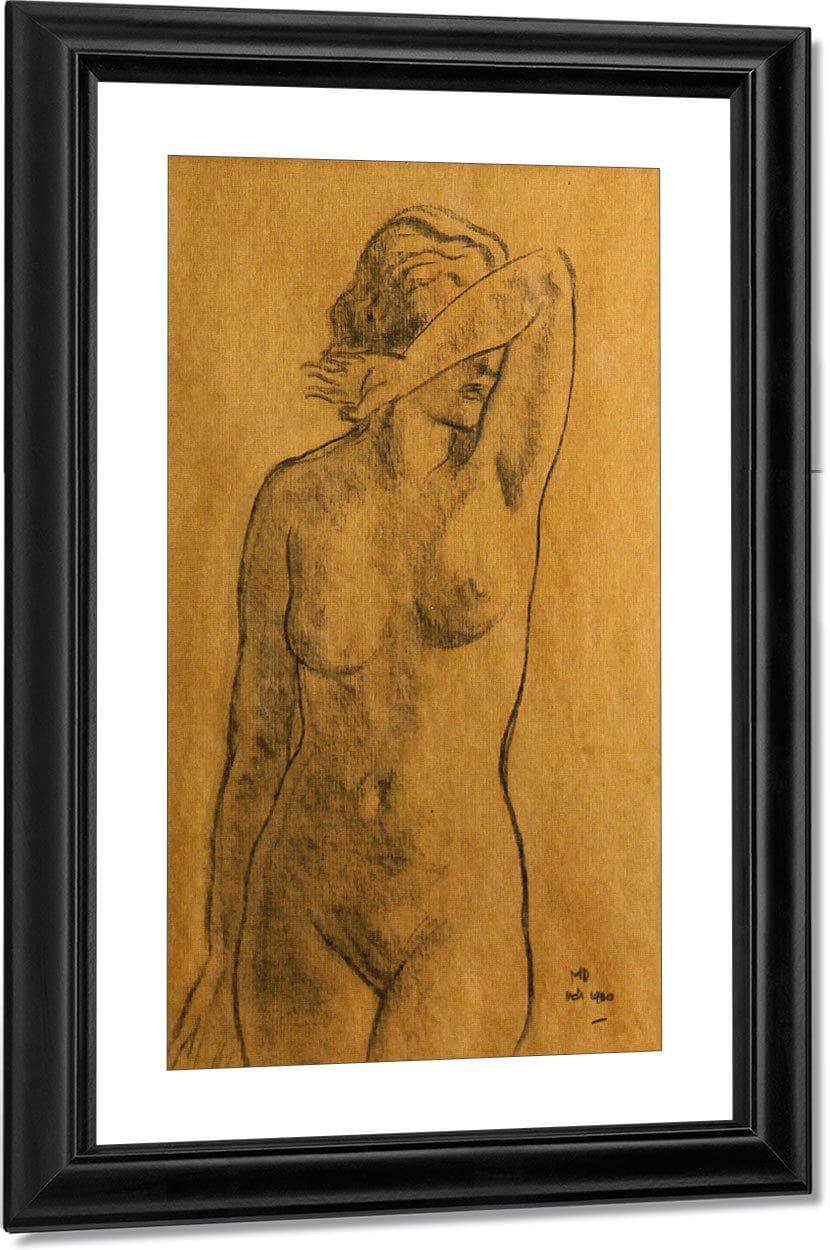 Nude Torso By Maynard Dixon Fine Art Print
