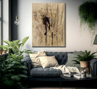 Nude With Curtain By James Ensor Fine Art Print