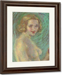 Nude With Fruit By Alice Pike Barney Fine Art Print